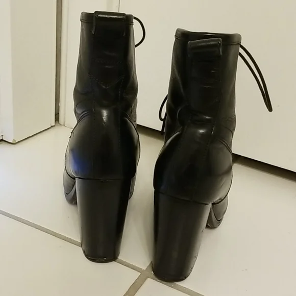 Rag & bone combat booties 38 - Picture 4 of 8